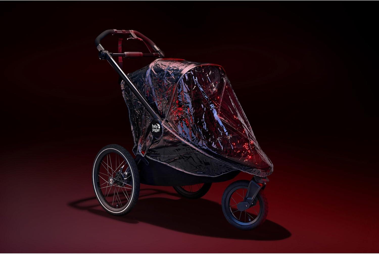 imageBaby Jogger Bike Trailer Conversion Kit Compatible with City Prix Jogging Stroller Includes Trailer Hitch Coupler and Visibility Flag