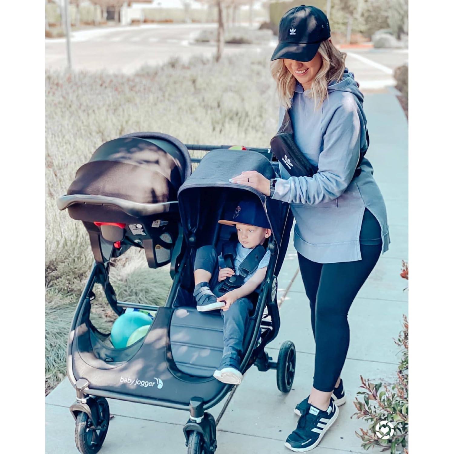 imageBaby Jogger Car Seat Adapter for City Mini GT2 Double Stroller Compatible with Graco and Baby Jogger Car Seats2 Count Pack of 1