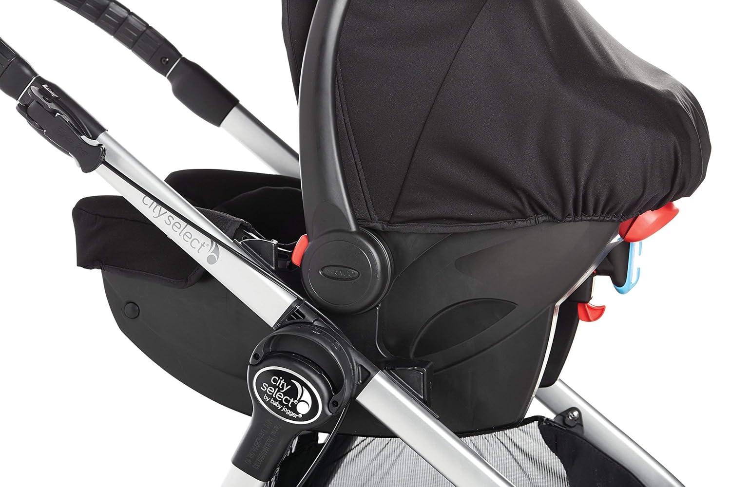 imageBaby Jogger Car Seat Adapter for City Select Stroller City Select LUX Stroller Black Compatible with Graco and Baby Jogger Car Seats