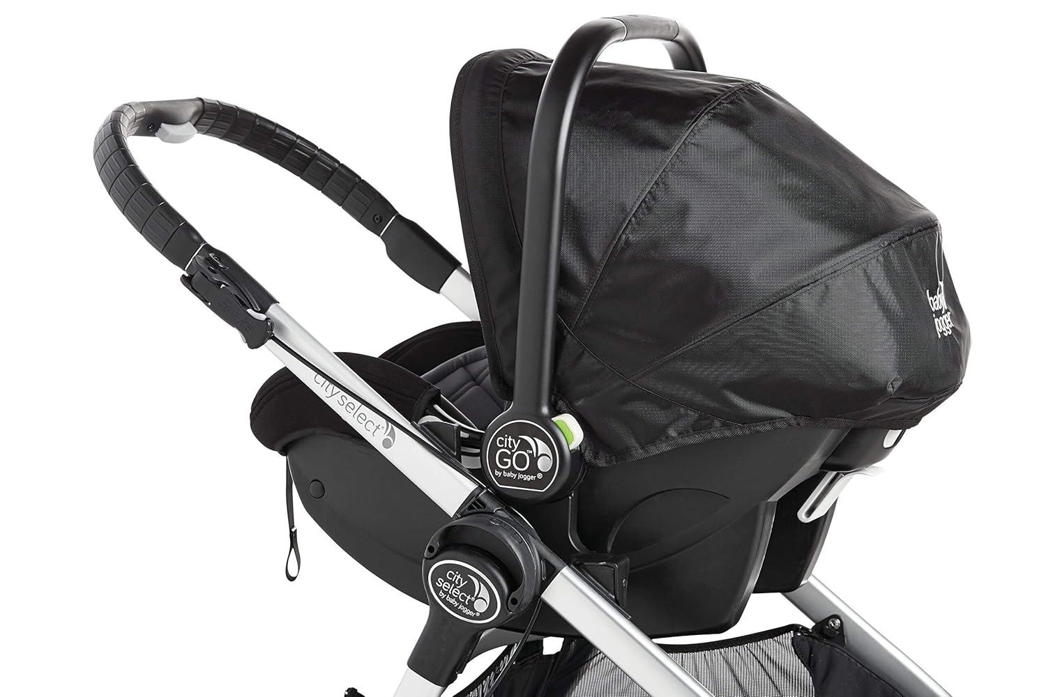 imageBaby Jogger Car Seat Adapter for City Select Stroller City Select LUX Stroller Black Compatible with Graco and Baby Jogger Car Seats