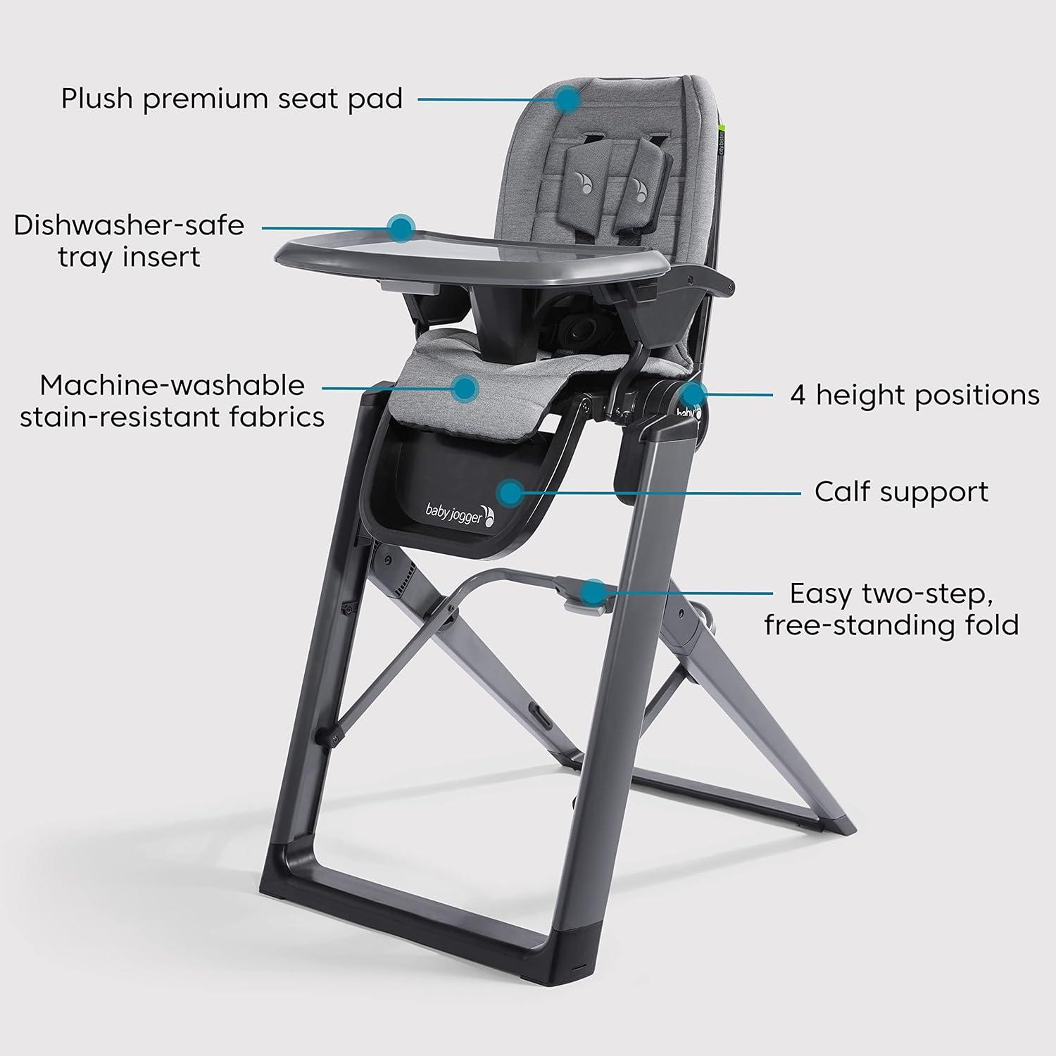 imageBaby Jogger City Bistro High Chair Graphite