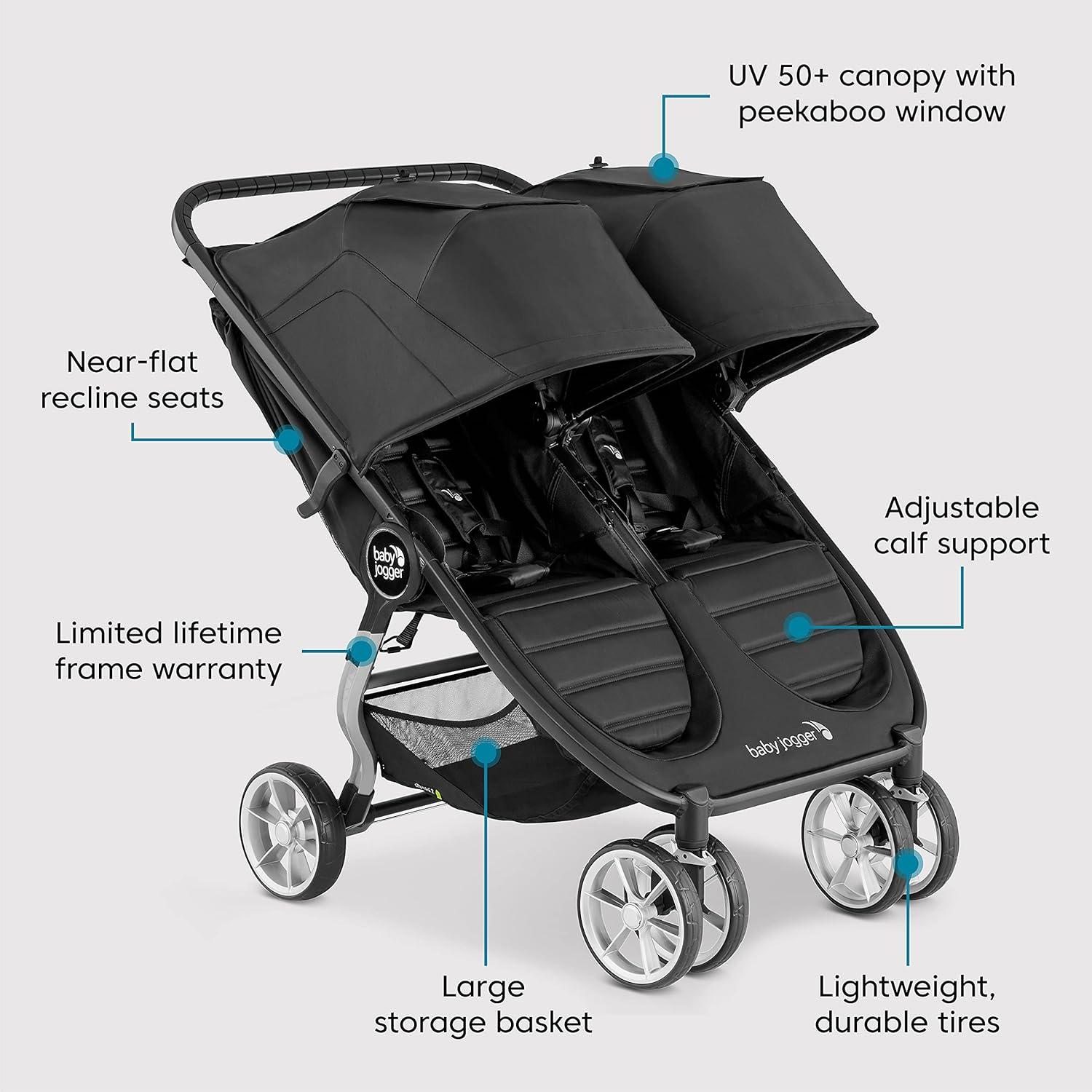 imageBaby Jogger City Mini 2 Double Stroller Jet