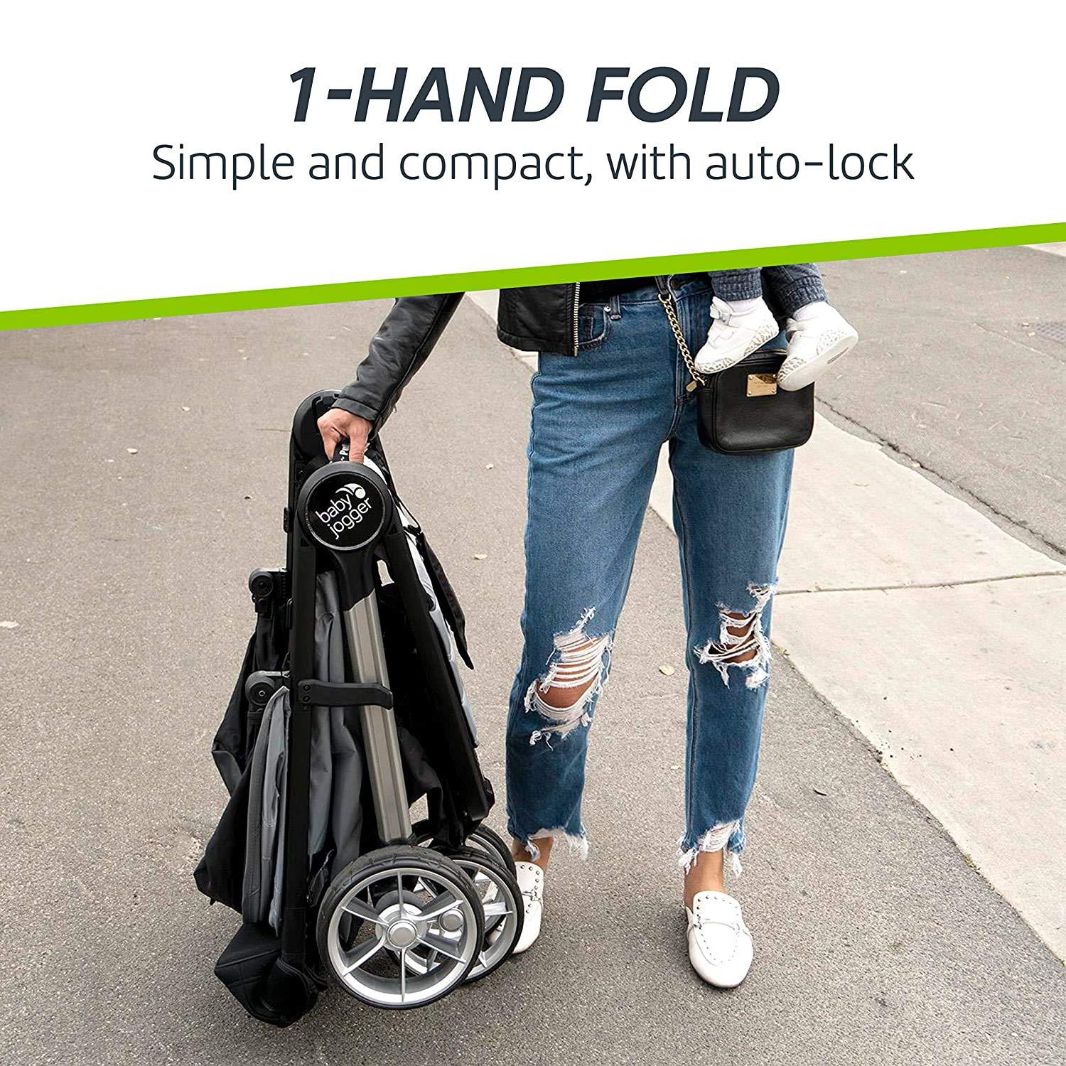 imageBaby Jogger City Mini 2 Stroller 2019 Compact Lightweight Stroller Quick Fold Baby Stroller Jet