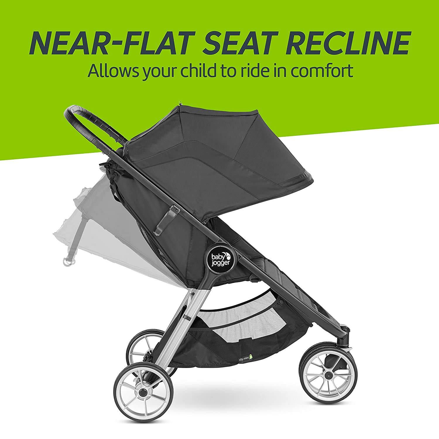 imageBaby Jogger City Mini 2 Stroller 2019 Compact Lightweight Stroller Quick Fold Baby Stroller Jet