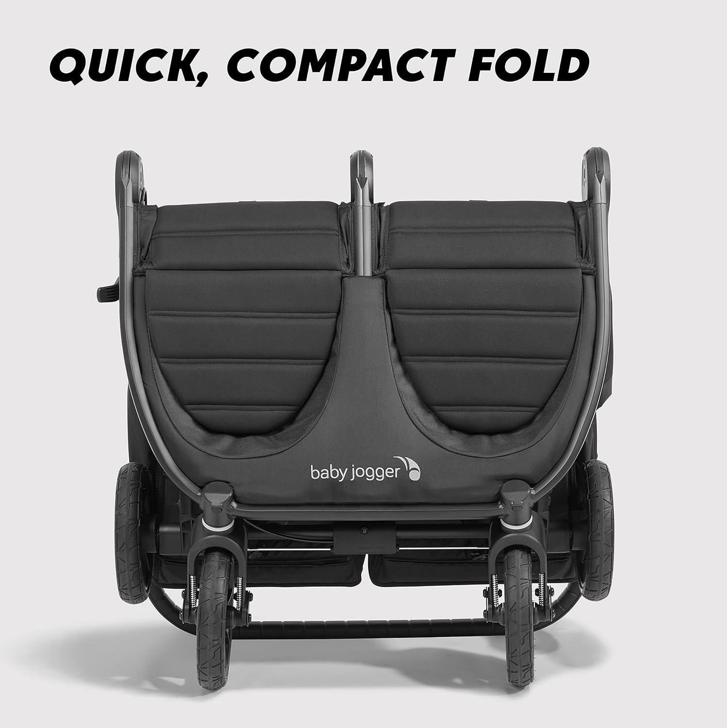 imageBaby Jogger City Mini GT2 AllTerrain Double Stroller Slate 411 x 305 x 431 Inch Pack of 1