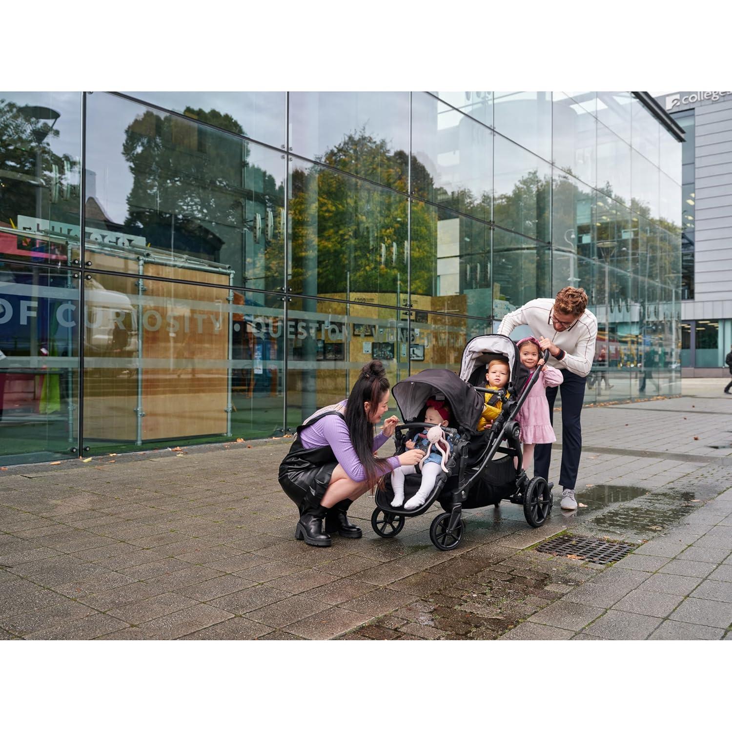 imageBaby Jogger Glider Board for City Mini 2 City Mini 2 Double GT2 GT2 Double Select and Select LUX Strollers BlackNew Model