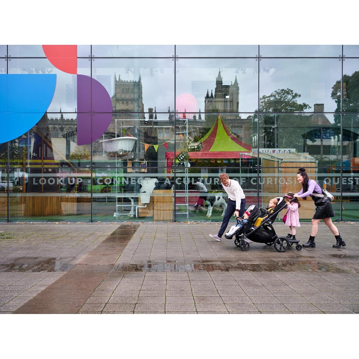 imageBaby Jogger Glider Board for City Mini 2 City Mini 2 Double GT2 GT2 Double Select and Select LUX Strollers BlackNew Model