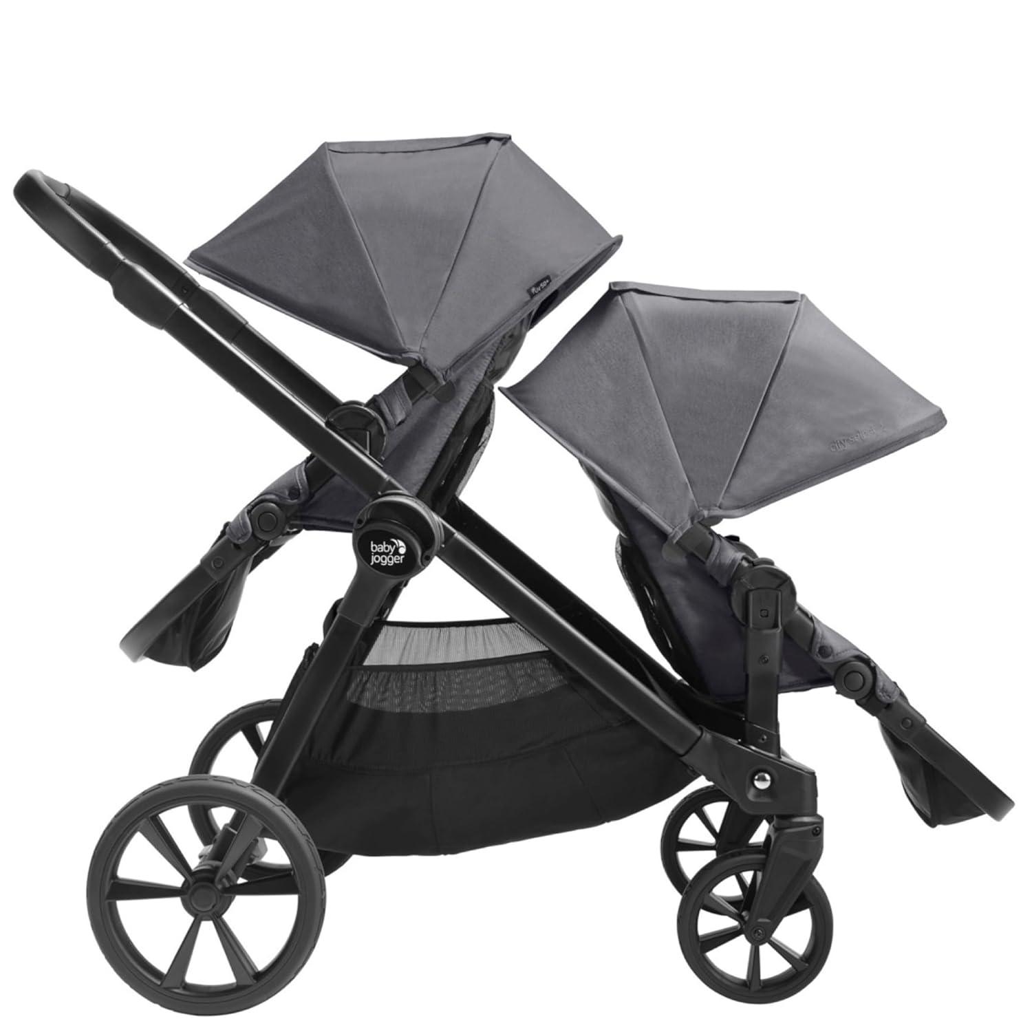 imageBaby Jogger Second Seat Kit for City Select 2 Stroller Eco Collection Harbor GreyRadiant Slate