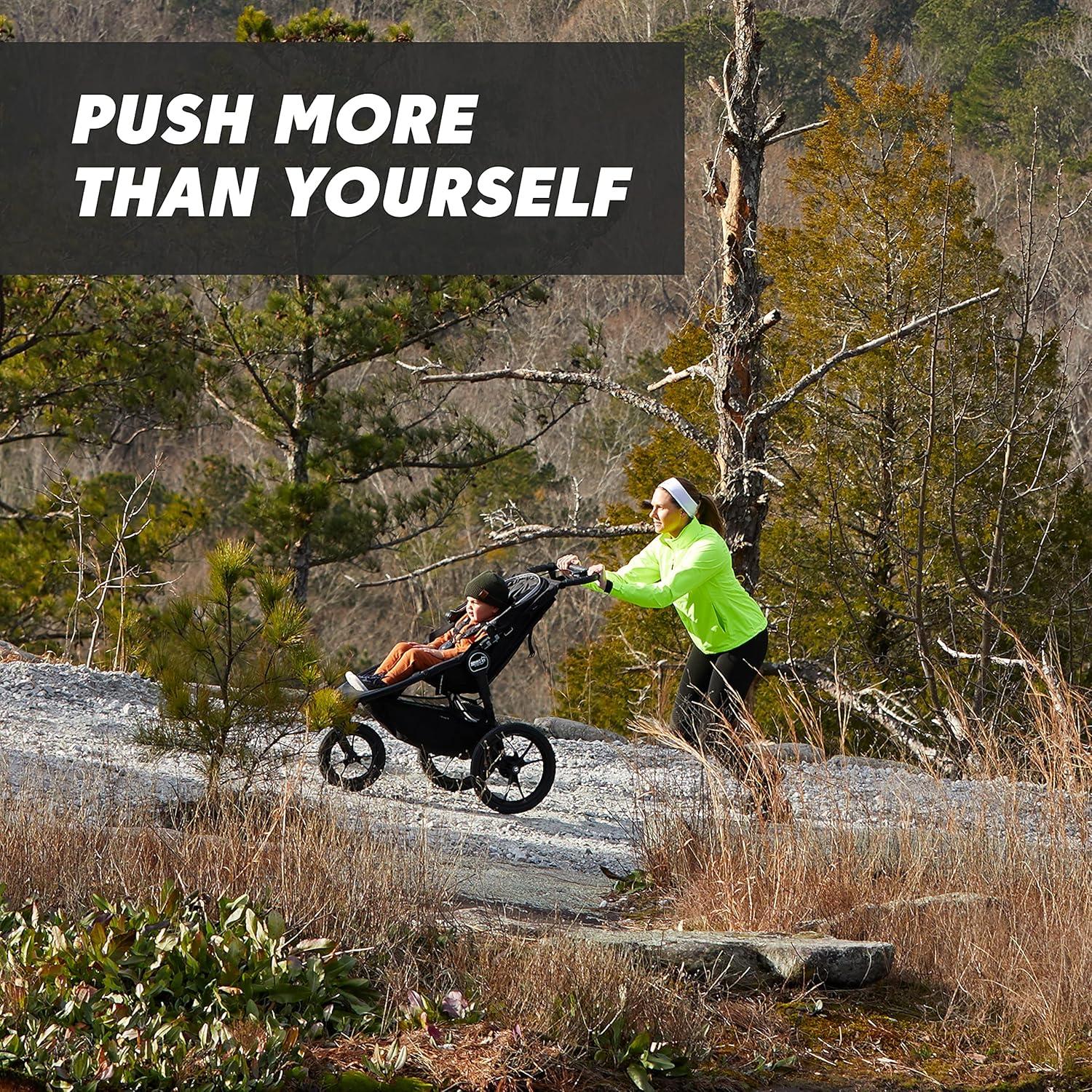 imageBaby Jogger Summit X3 Jogging StrollerBlack Gray