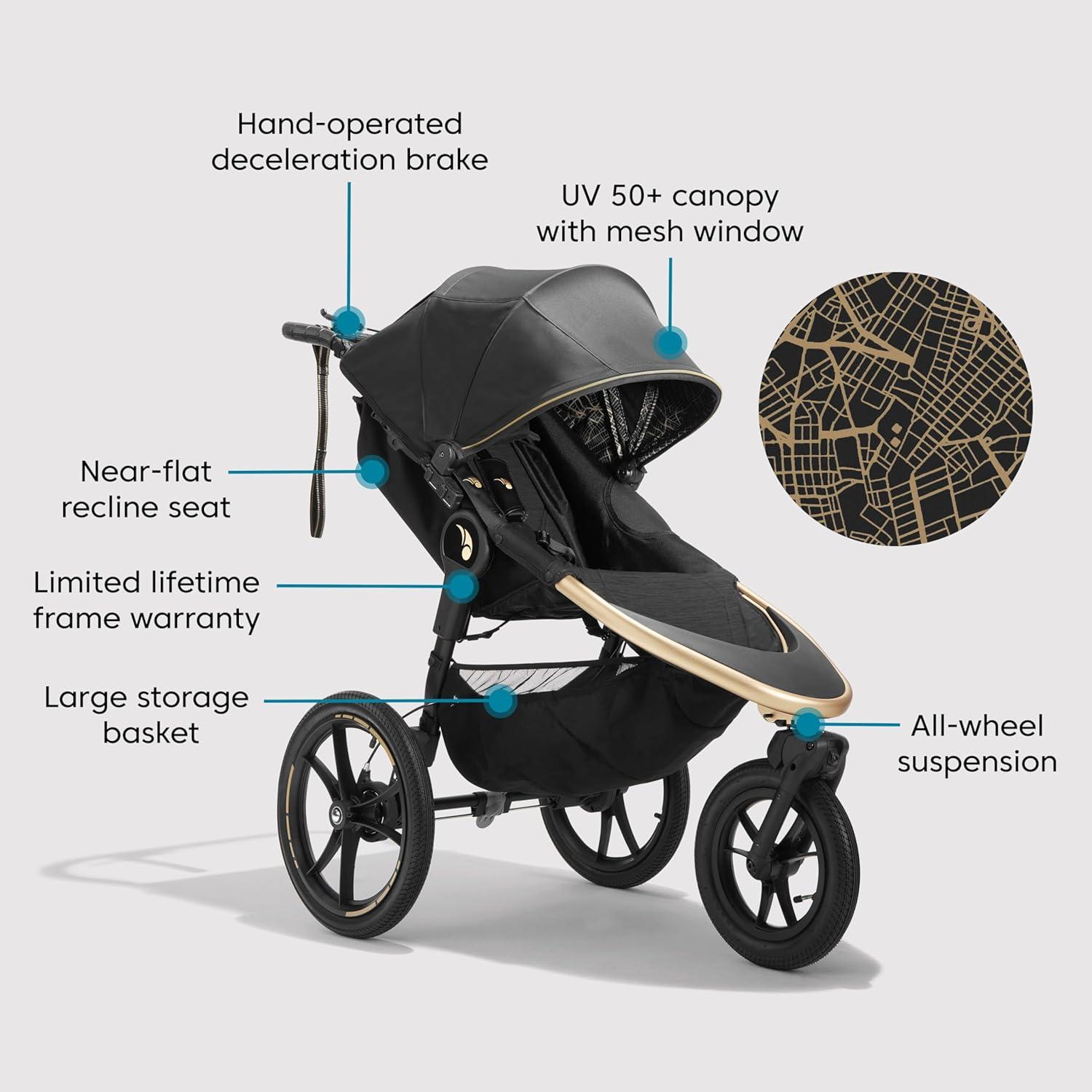 imageBaby Jogger Summit X3 Jogging StrollerCity Royalty