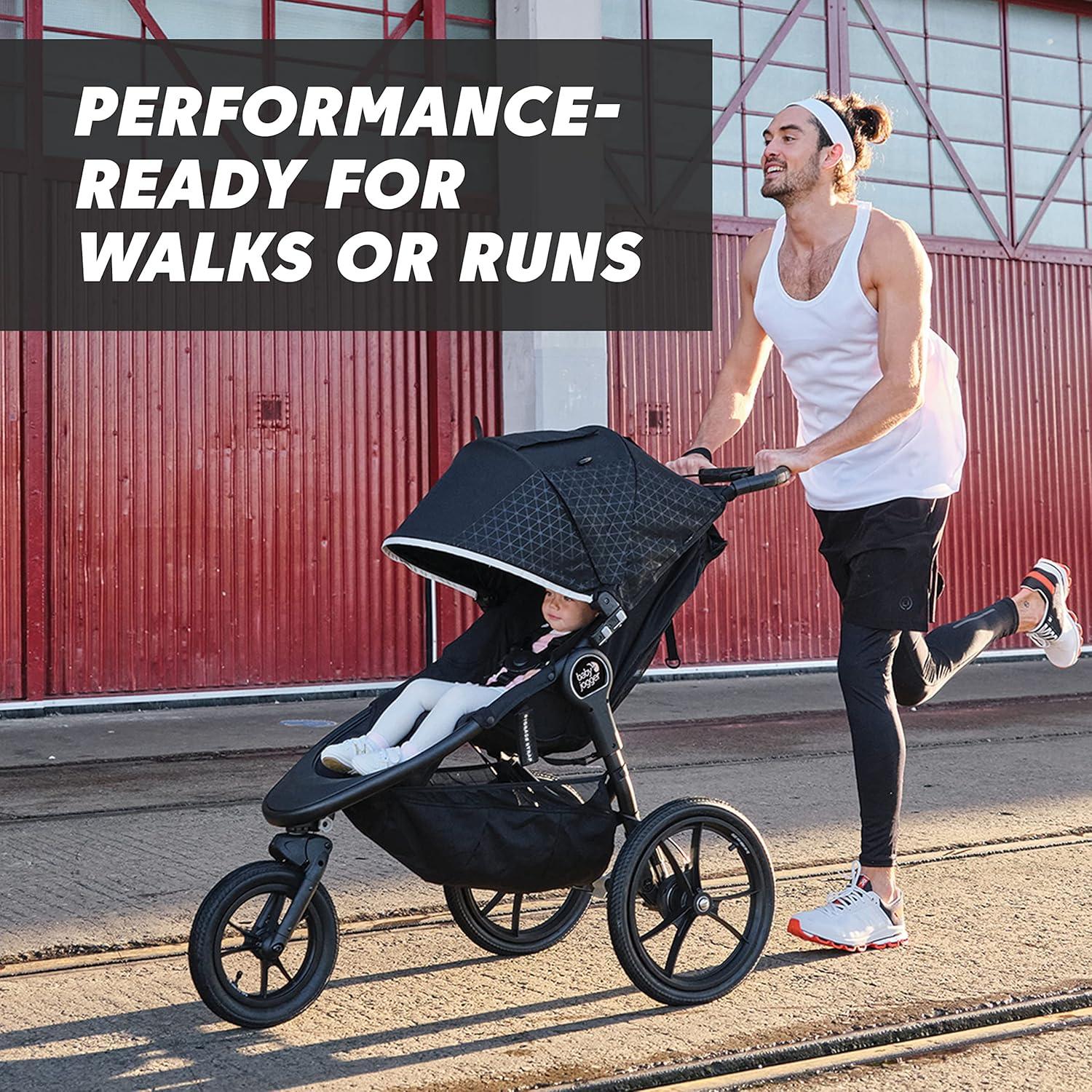 imageBaby Jogger Summit X3 Jogging StrollerMidnight Black