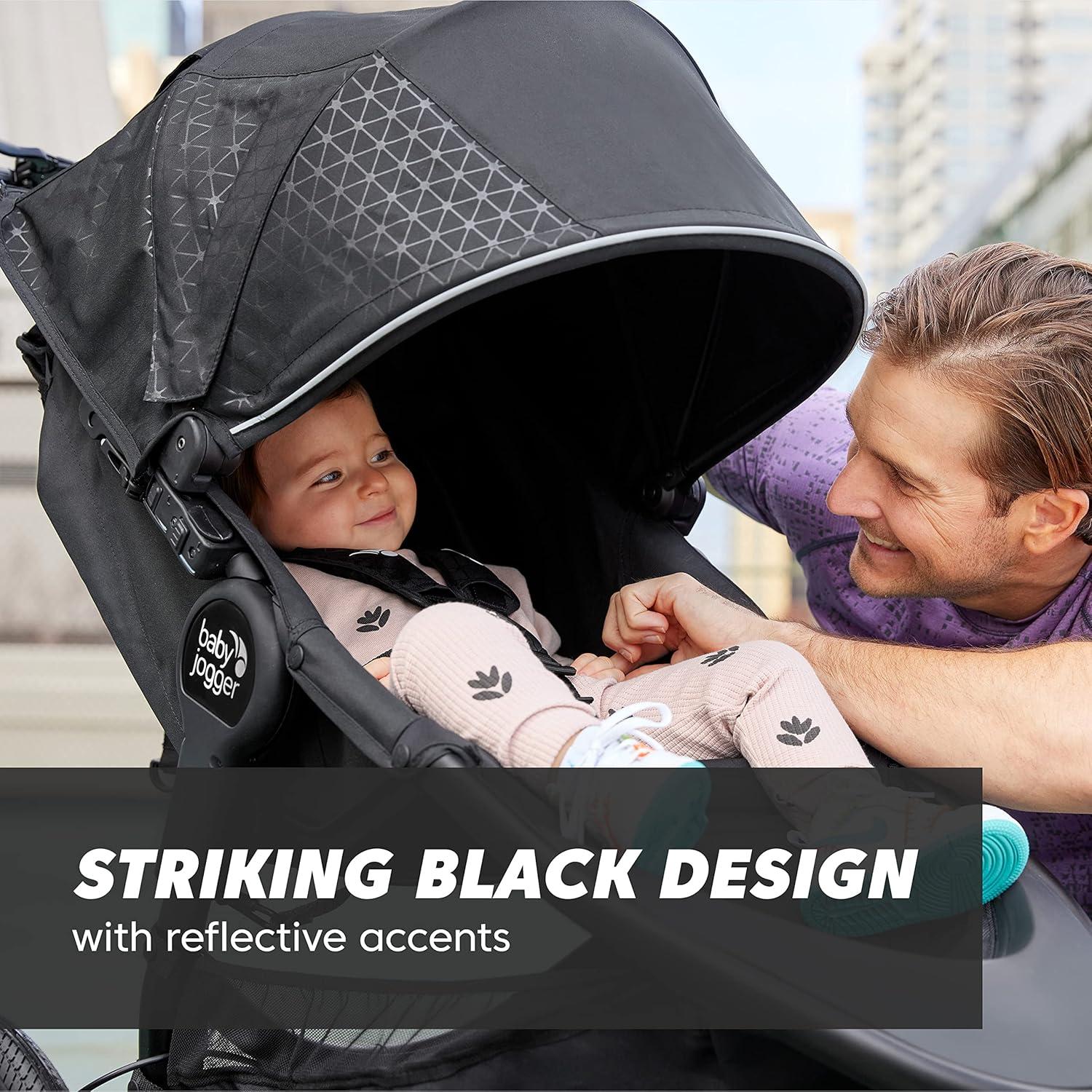 imageBaby Jogger Summit X3 Jogging StrollerMidnight Black