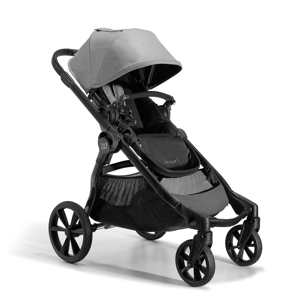imageBaby Jogger City Select 2 SingletoDouble Modular Stroller Eco Collection Lunar BlackPike