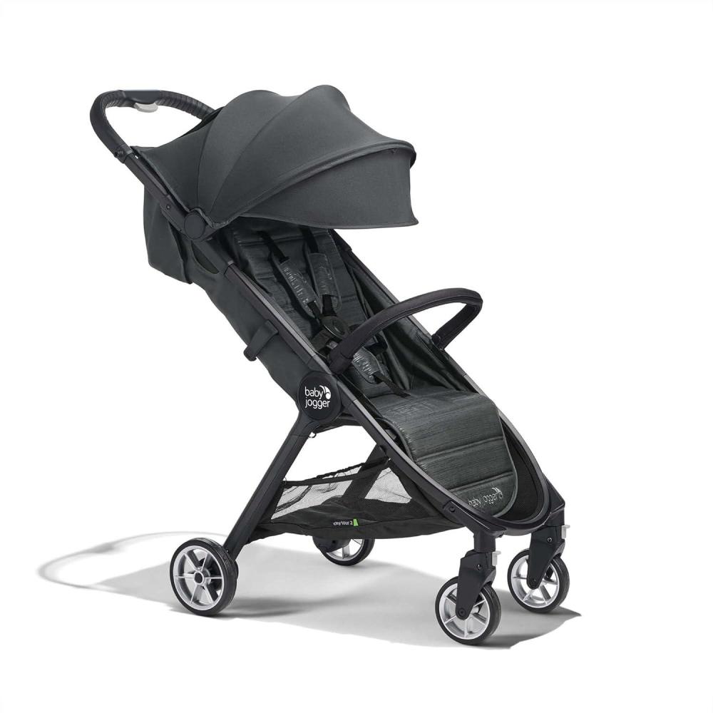 imageBaby Jogger City Tour 2 UltraCompact CarryOn Approved Travel Stroller in Pitch Black Lightweight Easy Fold Ideal for Traveling and Everyday AdventuresPike