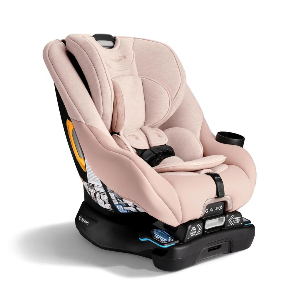 imageBaby Jogger City Turn Rotating Convertible Car Seat Unique 180Degree Turn Lightweight COOLMAX Fabric PikeDune